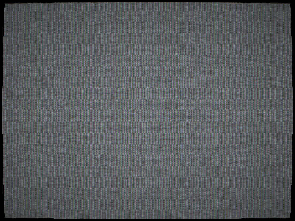 Television snow, off-air thermal noise with no signal present, displayed through a P22 CRT.